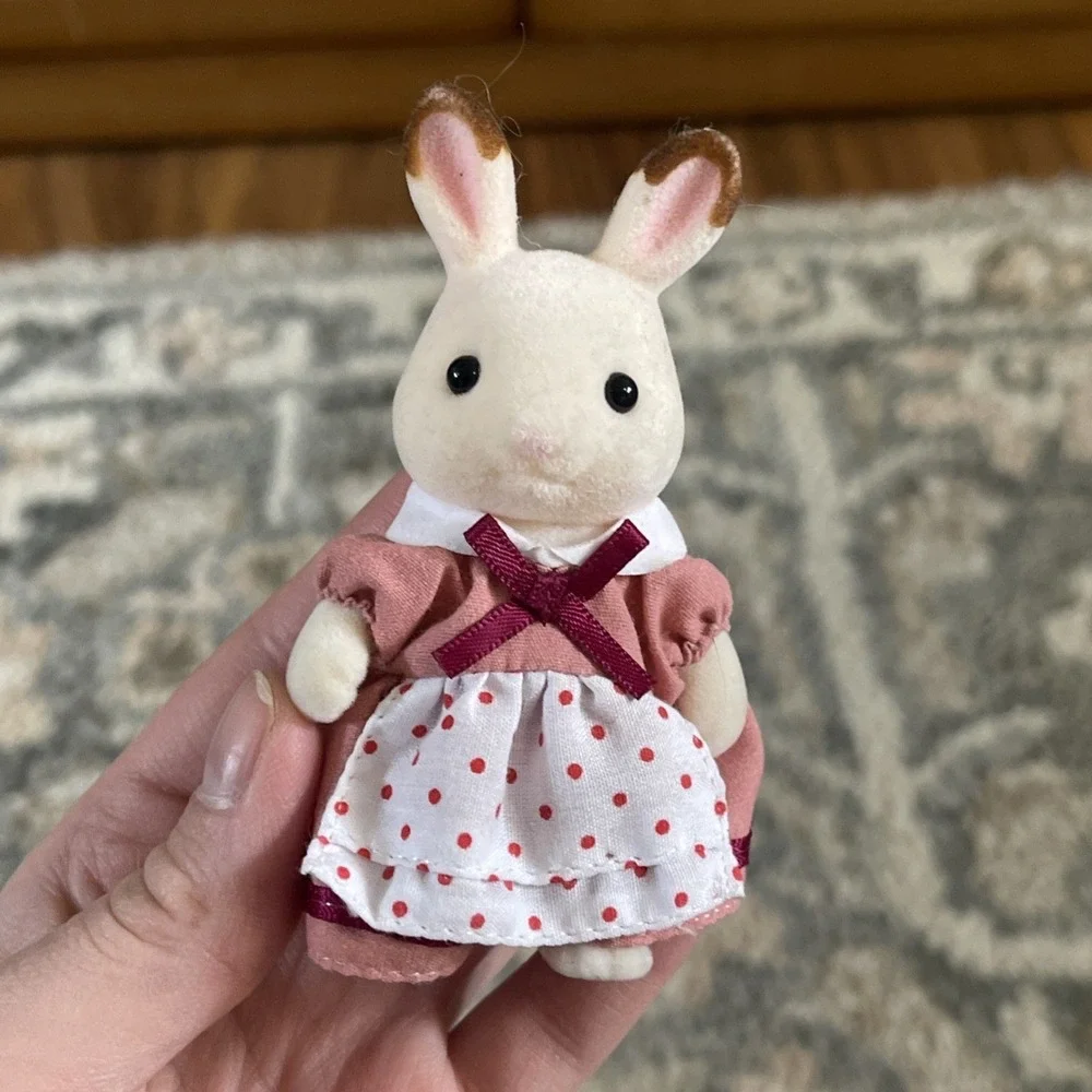 Japan‎ Sylvanian Families MOTHER CHOCOLATE RABBIT Dollhouse Miniature Toy Doll